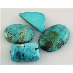 Natural Turquoise 194.61ctw Loose Gemstone 3pc Big Size