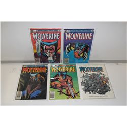 WOLVERINE #1-4 COMPLETE MINI SERIES (1982) FRANK MILLER & CHRIS CLAREMONT'S CLASSIC.  ALSO INCLUDES