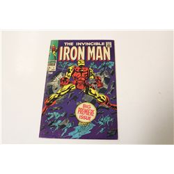 IRON MAN #1 (1968) BIG PREMIERE ORIGIN ISSUE! HIGHER MID GRADE TO HIGHER GRADE COPY WITH DEEP
