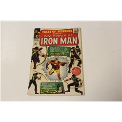 TALES OF SUSPENSE #57 (1964) KEY ISSUE - ORIGIN & 1ST APP. HAWKEYE.  LOWER GRADE S 1-11/2" PIECES