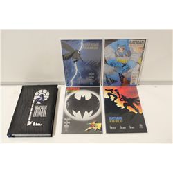 THE COMPLETE FRANK MILLER BATMAN (1989) BEAUTIFUL LEATHER BOUND OUT OF PRINT TRADE.  INCLUDED