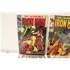 Image 2 : IRON MAN #2-6 CONSECUTIVE & #10 (1968-69) 6 EARLY SHELL HEAD ISSUES. SOLID MID GRADE AVG.