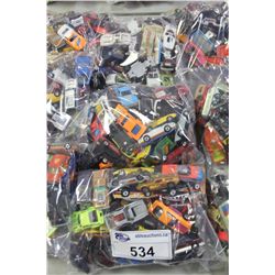 BAGGED LOT OF 50+ ASSORTED, VINTAGE TO NEWER (1960'S-90'S) MOSTLY MATCHBOX