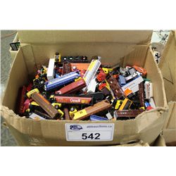 BOX LOT OF ASSORTED, VINTAGE TO NEWER (1960'S-90'S) DIE CAST