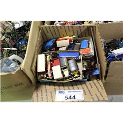 BOX LOT OF ASSORTED, VINTAGE TO NEWER (1960'S-90'S) DIE CAST