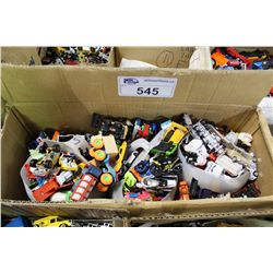 BOX LOT OF ASSORTED, VINTAGE TO NEWER (1960'S-90'S) DIE CAST