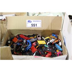 BOX LOT OF ASSORTED, VINTAGE TO NEWER (1960'S-90'S) DIE CAST