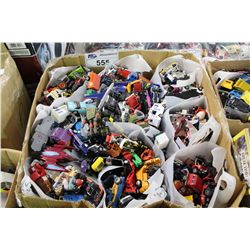 BOX LOT OF ASSORTED, VINTAGE TO NEWER (1960'S-90'S) DIE CAST