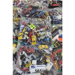 BAGGED LOT OF 50+ ASSORTED, VINTAGE TO NEWER (1960'S-90'S) MOSTLY MAJORETTES