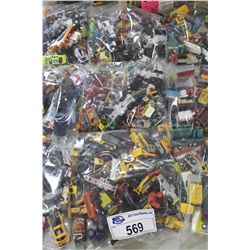 BAGGED LOT OF 50+ ASSORTED, VINTAGE TO NEWER (1960'S-90'S) MOSTLY MATCHBOX