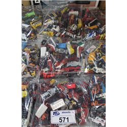 BAGGED LOT OF 50+ ASSORTED, VINTAGE TO NEWER (1960'S-90'S) MOSTLY MATCHBOX