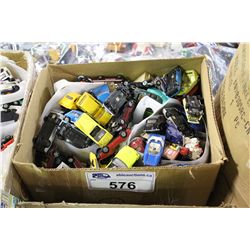 BOX LOT OF ASSORTED, VINTAGE TO NEWER (1960'S-90'S) DIE CAST