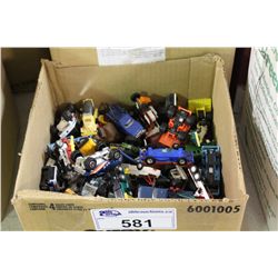 BOX LOT OF ASSORTED, VINTAGE TO NEWER (1960'S-90'S) DIE CAST