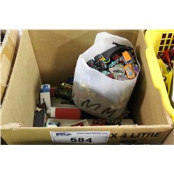 BOX LOT OF ASSORTED, VINTAGE TO NEWER (1960'S-90'S) DIE CAST