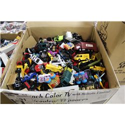 BOX LOT OF ASSORTED, VINTAGE TO NEWER (1960'S-90'S) DIE CAST