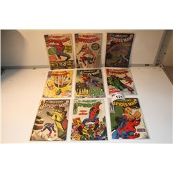 AMAZING SPIDER-MAN #34,38,44, & 61& 63-69 (1965-69) 11 ISSUE SILVER AGE SPIDEY RUN.  #38-LAST DITKO