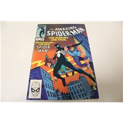 AMAZING SPIDER-MAN $252 (1984) KEY ISSUE-1ST BLACK COSTUME.  HIGHER GRADE COPY.