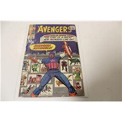 AVENGERS #16 (1965) KEY ISSUE.  NEW AVENGERS LINE-UP CLASSIC COVER.  LOWER GRADE,