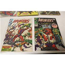 AVENGERS #54 & 55 (1968) KEY ISSUES - #54 1ST BRIEF APP. ULTRON, #55-1ST FULL APP. ULTRON - HOT
