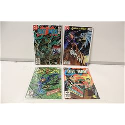 BATMAN #357, 366, 367 & 368 (1983-84) 4 BRONZE KEYS #357- 1ST APP. JASON TODD, #366 - 1ST JASON