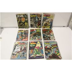BRAVE AND THE BOLD #64,67,69-71,73-74 & 76-92 (199-70) 23 ISSUE RUN SILVER/EARLY BRONZE AGE BATMAN
