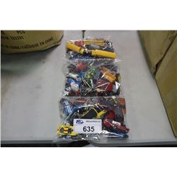 BAGGED LOT OF 50+ ASSORTED, VINTAGE TO NEWER (1960'S-90'S) MOSTLY MATCHBOX