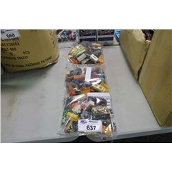 BAGGED LOT OF 50+ ASSORTED, VINTAGE TO NEWER (1960'S-90'S) MOSTLY MATCHBOX