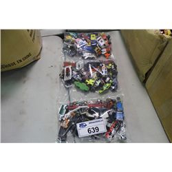 BAGGED LOT OF 50+ ASSORTED, VINTAGE TO NEWER (1960'S-90'S) MOSTLY MATCHBOX