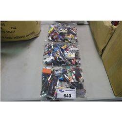 BAGGED LOT OF 50+ ASSORTED, VINTAGE TO NEWER (1960'S-90'S) MOSTLY MATCHBOX