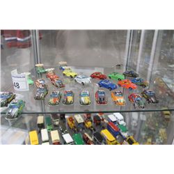 SHELF LOT OF MAJORETTE VOLKSWAGON 13