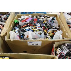 BOX LOT OF  VINTAGE MODEL DIE CAST VEHICLES