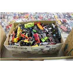 BOX LOT OF VINTAGE TO NEWER DIE CAST VEHICLES