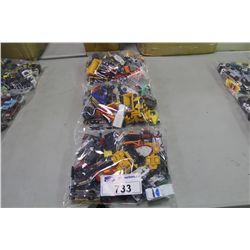 BAGGED LOT OF 50+ ASSORTED, VINTAGE TO NEWER (1960'S-90'S) MOSTLY MATCHBOX
