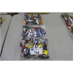 BAGGED LOT OF 50+ ASSORTED, VINTAGE TO NEWER (1960'S-90'S) MOSTLY MATCHBOX