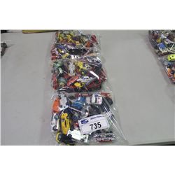 BAGGED LOT OF 50+ ASSORTED, VINTAGE TO NEWER (1960'S-90'S) MOSTLY MATCHBOX