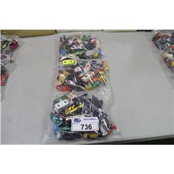 BAGGED LOT OF 50+ ASSORTED, VINTAGE TO NEWER (1960'S-90'S) MOSTLY MATCHBOX