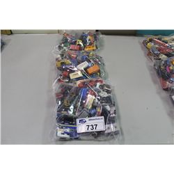 BAGGED LOT OF 50+ ASSORTED, VINTAGE TO NEWER (1960'S-90'S) MOSTLY MATCHBOX