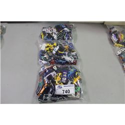 BAGGED LOT OF 50+ ASSORTED, VINTAGE TO NEWER (1960'S-90'S) MOSTLY MATCHBOX
