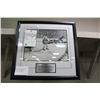 Image 1 : FRAMED BOBBY ORR SIGNED PHOTOGRAPH 'THE GOAL' WITH COA