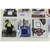 Image 4 : LOT OF 15 AUTHENTIC MEMORABILIA NHL TRADING CARDS