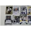 Image 3 : LOT OF 15 AUTHENTIC MEMORABILIA NHL TRADING CARDS