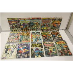 DETECTIVE COMICS #439-441,443-465 (1974-76) 26 ISSUE EARLY BRONZE BATMAN RUN, INCLUDES 6 100 PAGE