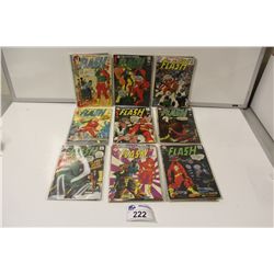 FLASH #166,169,172-173,178-187 & 189-201 (1966-70)  26 ISSUE SILVER/EARLY BRONZE FLASH RUN! 3