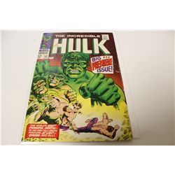 INCREDIBLE HULK #102 (1968) BIG PREMIERE ORIGIN ISSUE!  LOWER GRADE, COMPLETE, FULL, TIGHT &