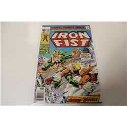 IRON FIST #14 (1977) KEY ISSUE - 1ST APP. SABRETOOTH.  HIGHER GRADE COPY, GLOSSY, TIGHT & SUPPLE.