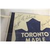 Image 2 : 1970 TORONTO MAPLE LEAF SIGNED BANNER INCL. E. SHACK, L. MCDONALD AND MORE!