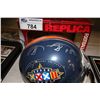 Image 2 : SHANNON SHARPE SIGNED REPLICA SUPER BOWL HELMET WITH COA