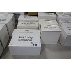 LOT OF 7 DIFFERENT DEPARTMENT 56 COLLECTABLES IN ORIGINAL PACKAGING