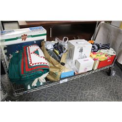 SHELF LOT OF ASSORTED COLLECTABLES