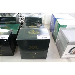 LOT OF 3 DEPARTMENT 56 CHARLES DICKENS HERITAGE COLLECTABLES WITH ORIGINAL PACKAGING